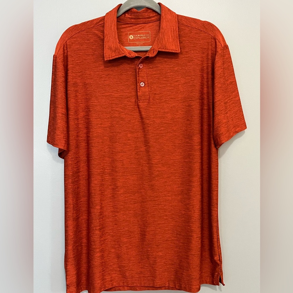G.H. Bass & Co. Burnt orange Polo Shirt